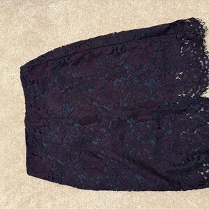 Banana Republic Midnight Lace Skirt